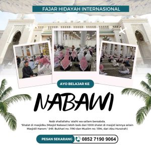 Belajar - Sekolah di Masjid Nabawi